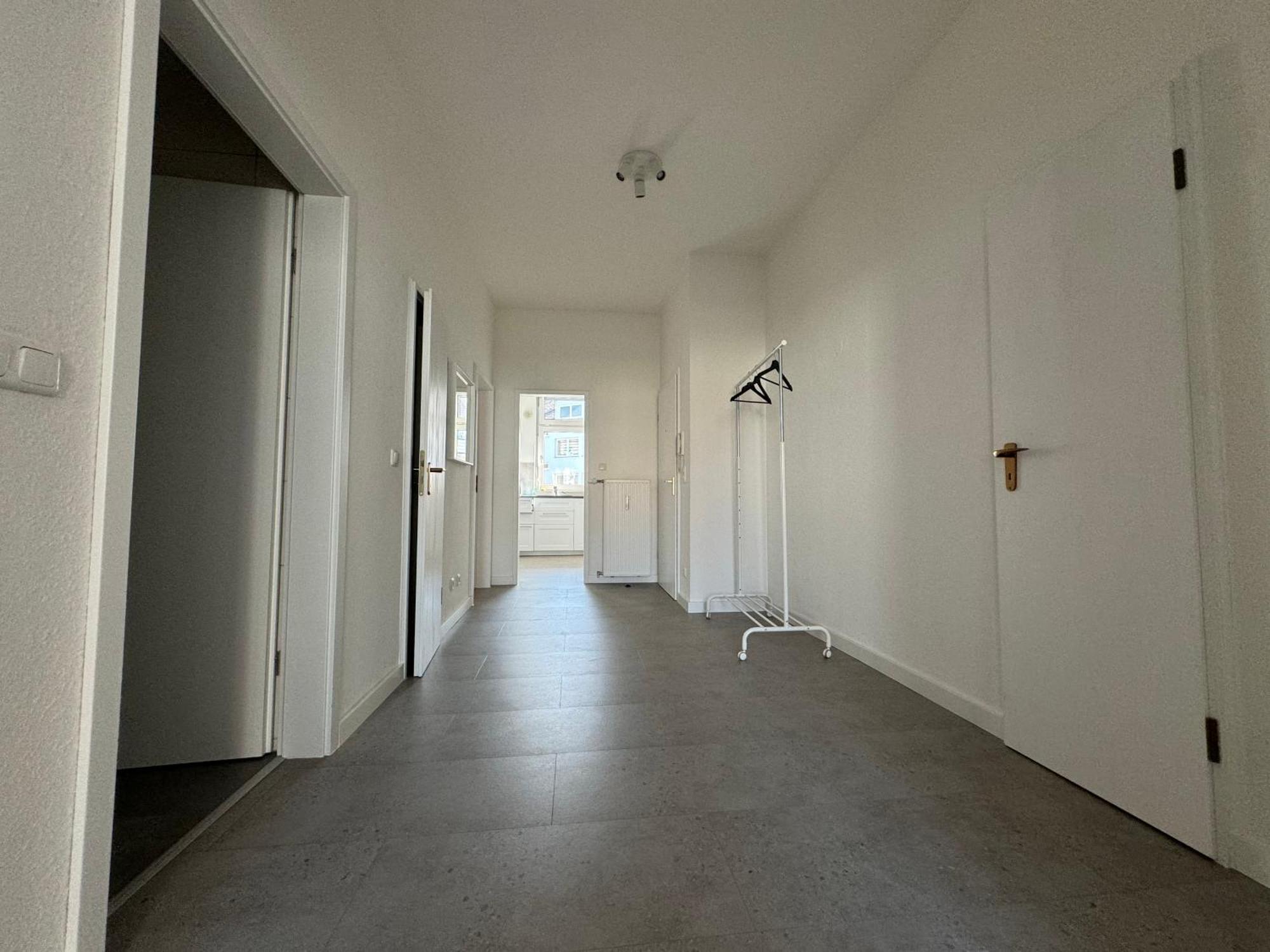 Modernes Apartment Duisburg-Mitte mit Balkon Exterior foto