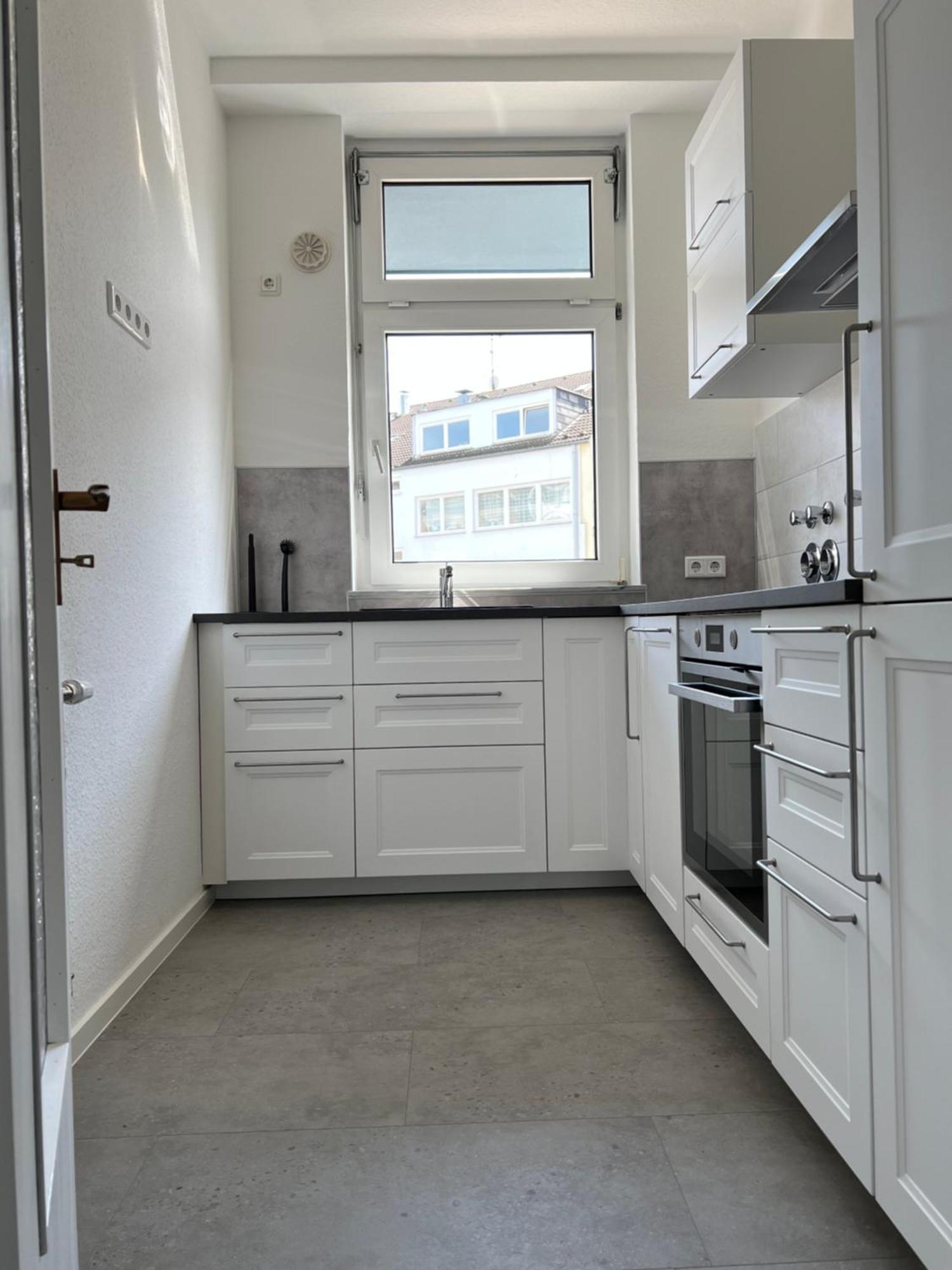 Modernes Apartment Duisburg-Mitte mit Balkon Exterior foto