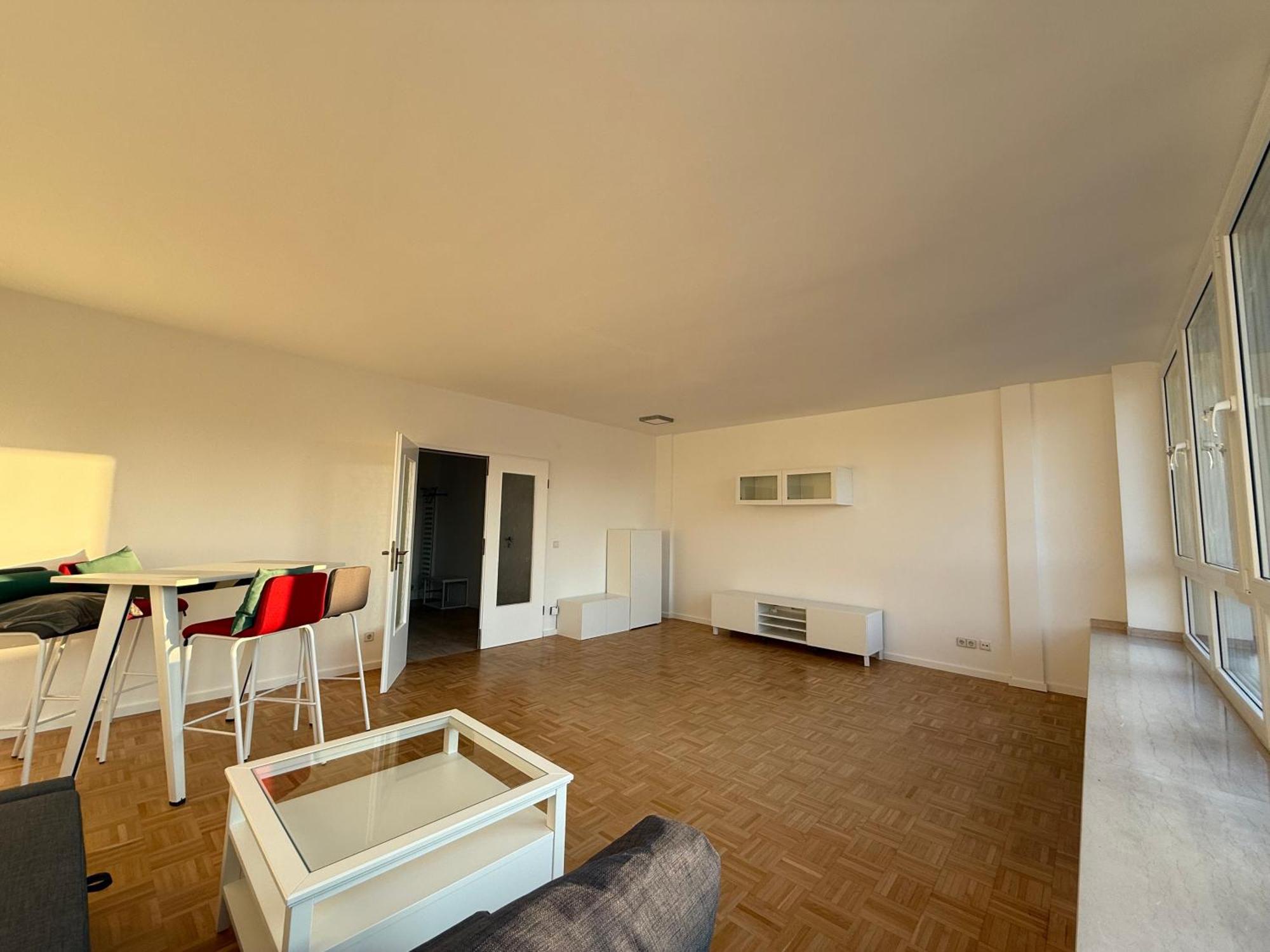 Modernes Apartment Duisburg-Mitte mit Balkon Exterior foto