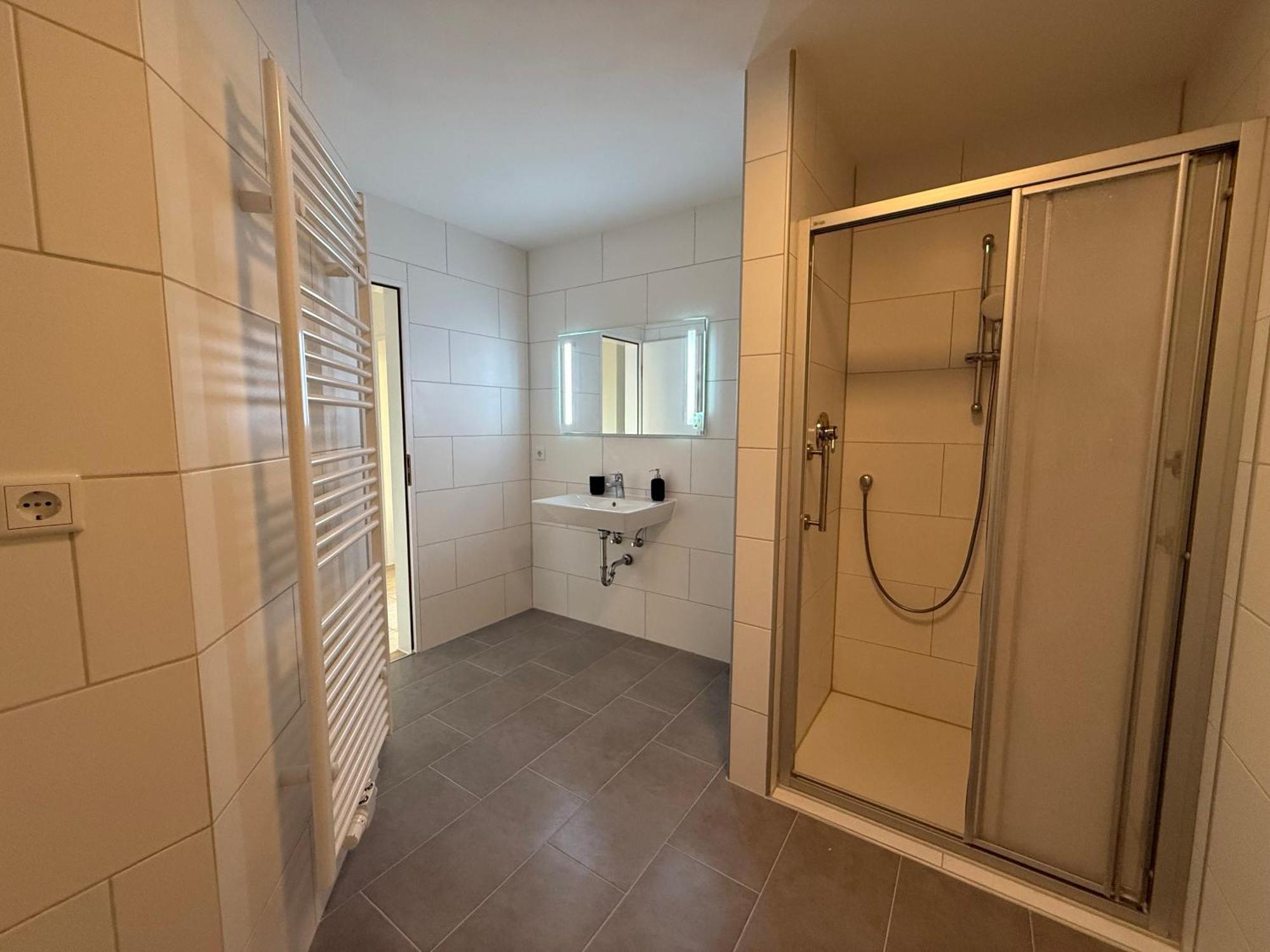 Modernes Apartment Duisburg-Mitte mit Balkon Exterior foto